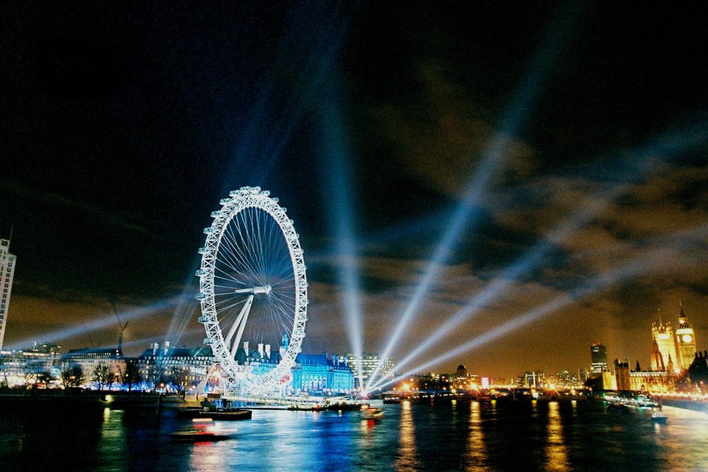 London Eye New Years Eve Fireworks