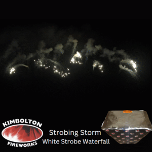 Strobing Storm - 25 Shot White Strobe Waterfall