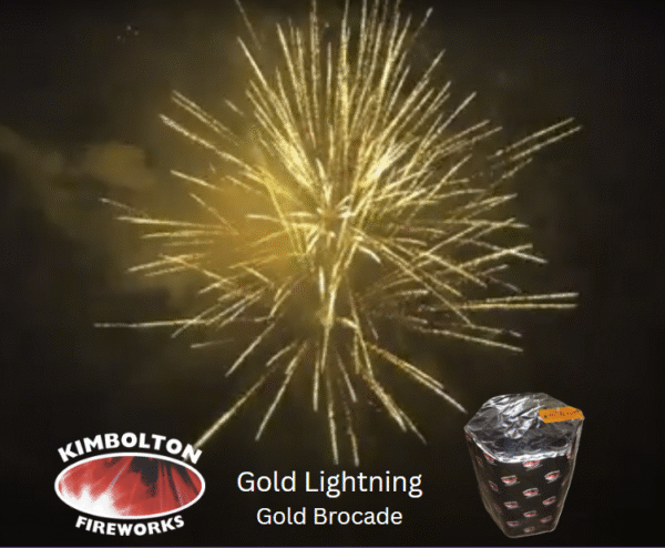 Gold Lightning - 19 Shot Brocade Crown