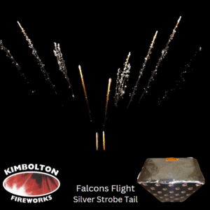 Falcons Flight - 49 Shot Silver Strobe Tail