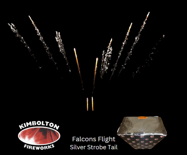 Falcons Flight - 49 Shot Silver Strobe Tail